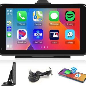 Brand New Podofo 7” Portable CarPlay Screen For Sale